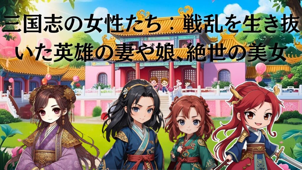 三国志のヒロインたち