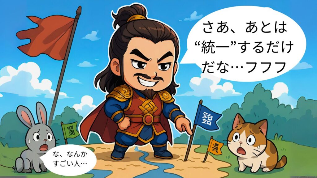 三国志のちびキャラで曹操中国統一への野望