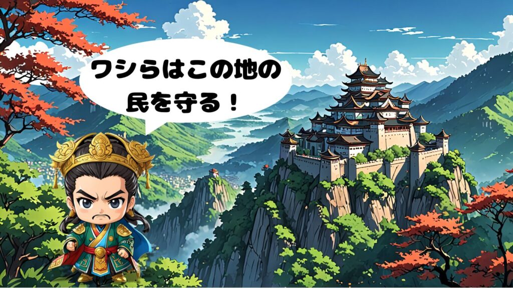 三国志の時代蜀の城