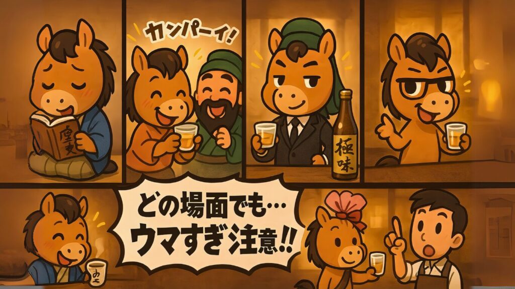 焼酎の赤兎馬どんな場面でも美味しい
