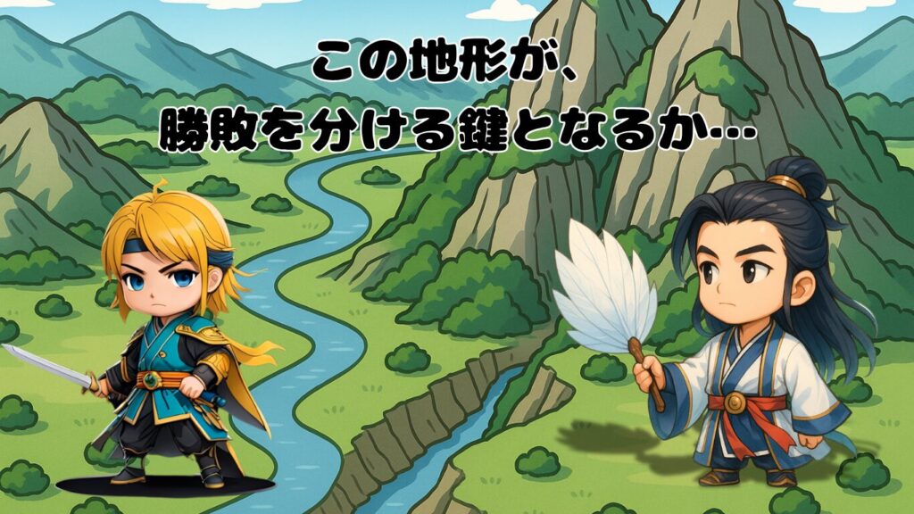 三国志のちびキャラで諸葛亮とキングダムの李牧