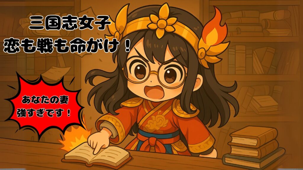 三国志のヒロイン、ちびキャラで黄月英強すぎ