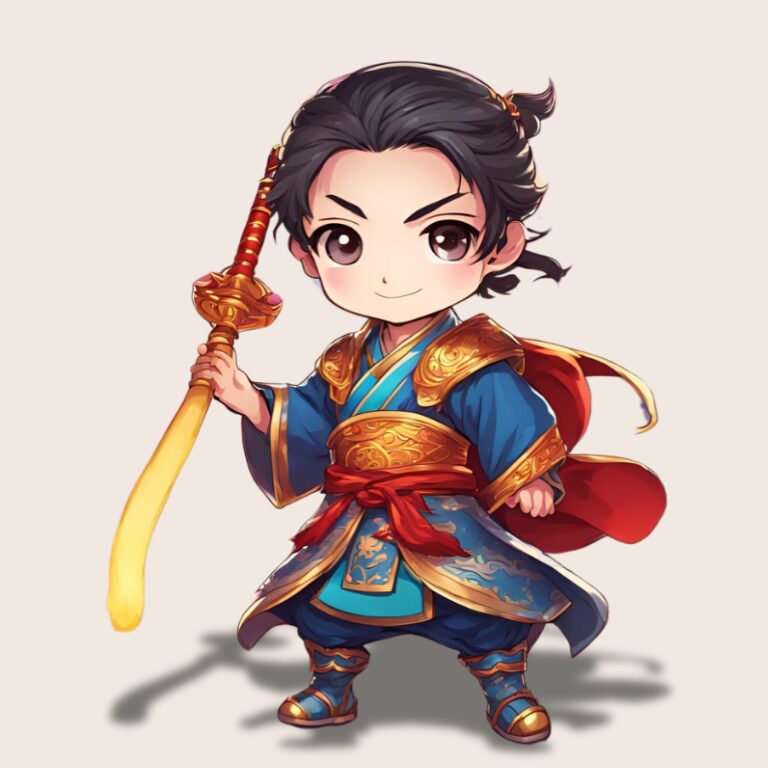 三国志のちびキャラで周瑜