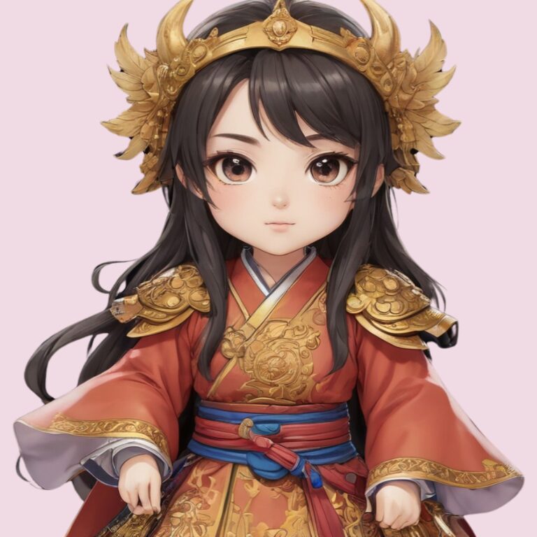 三国志のヒロイン、ちびキャラで黄月英2025.6.14