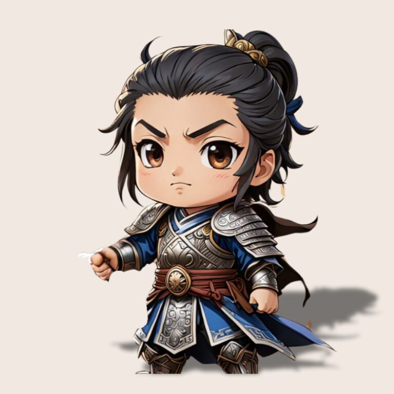 三国志のちびキャラで趙雲