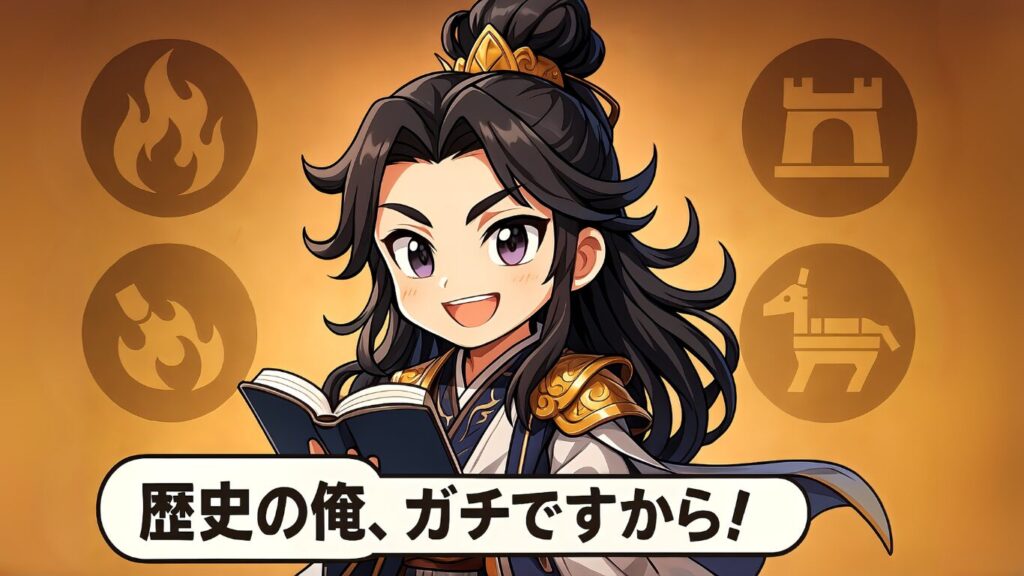 諸葛亮笑顔