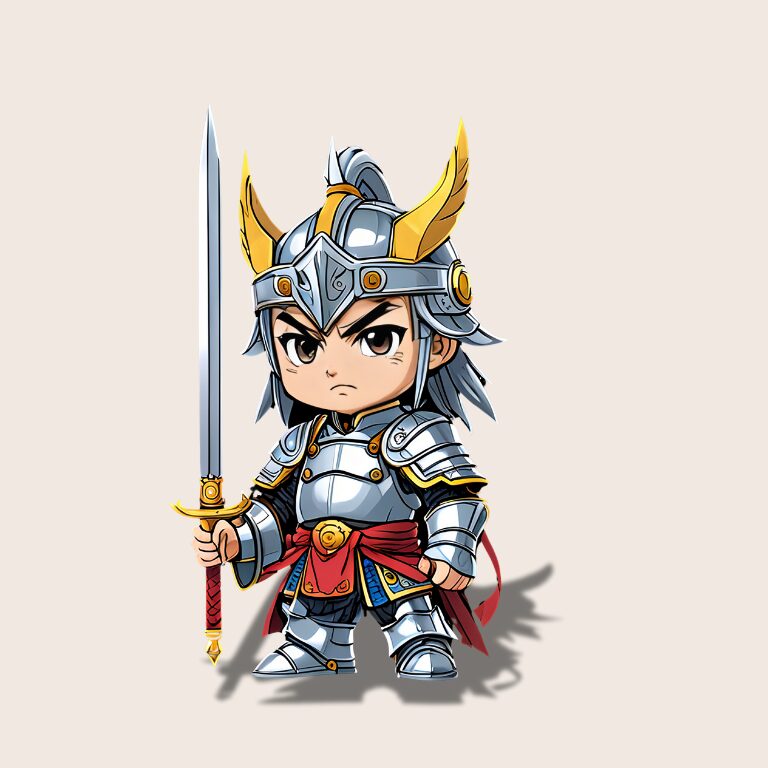 三国志のちびキャラで馬超
