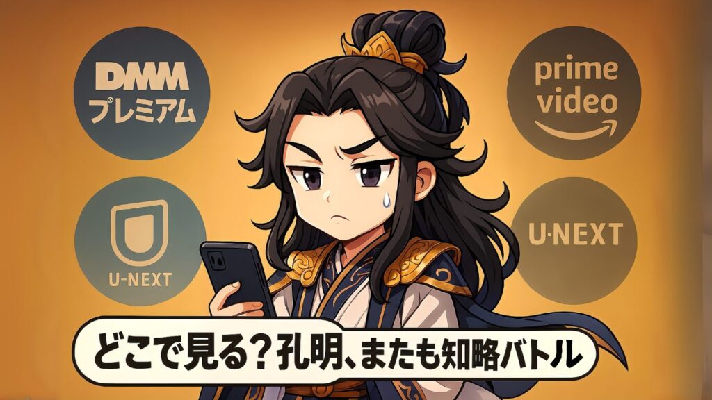 パリピ孔明どこでみる?