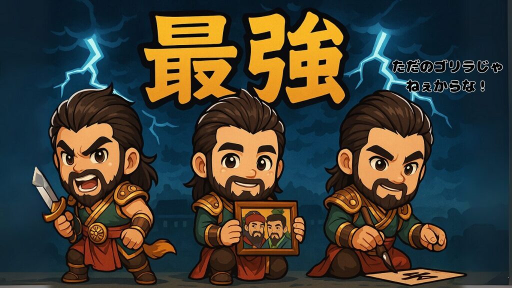 三国志のちびキャラで張飛最強