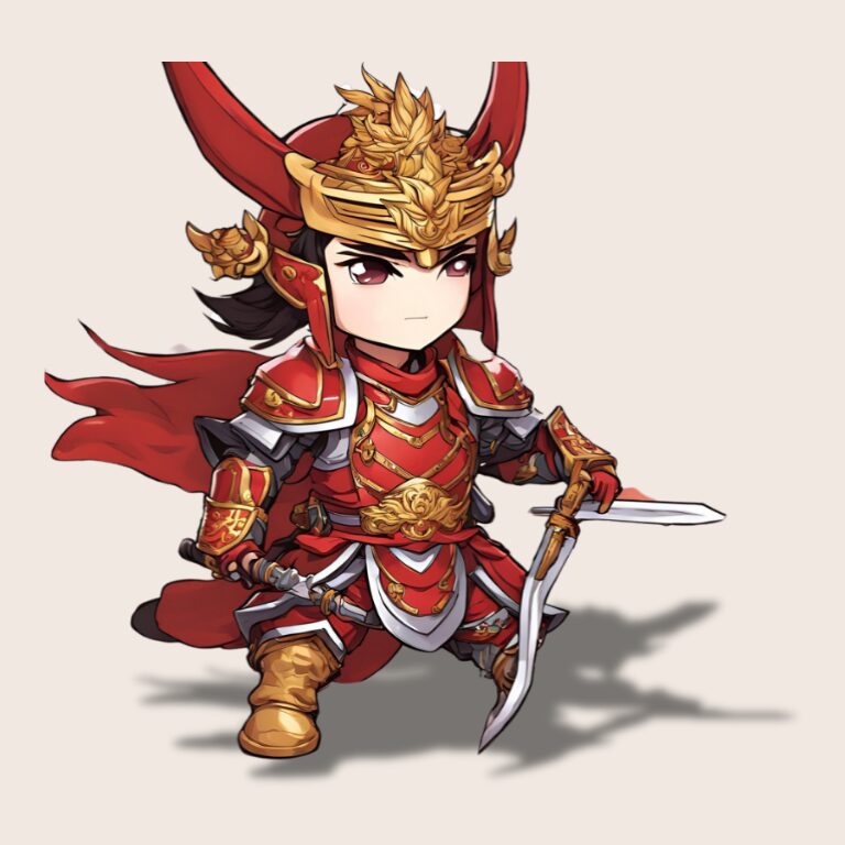 三国志のちびキャラで呂布