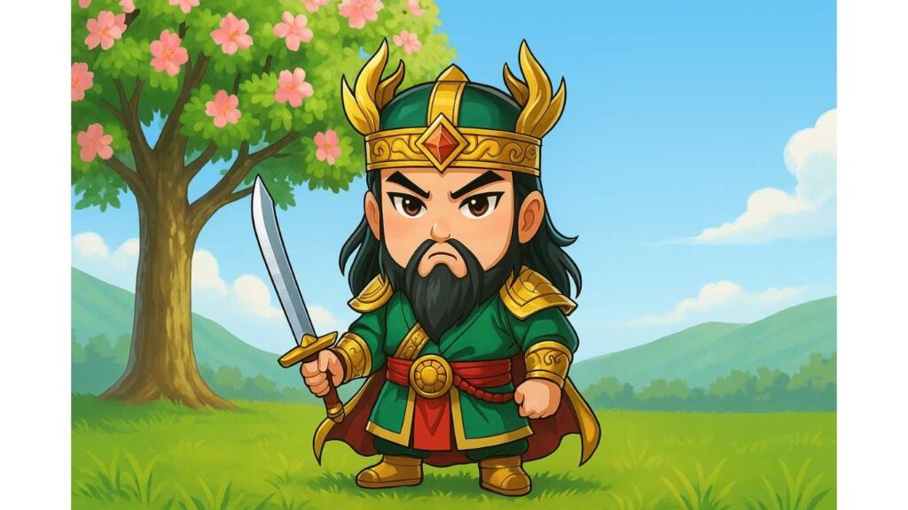 三国志関羽ちびキャライラスト