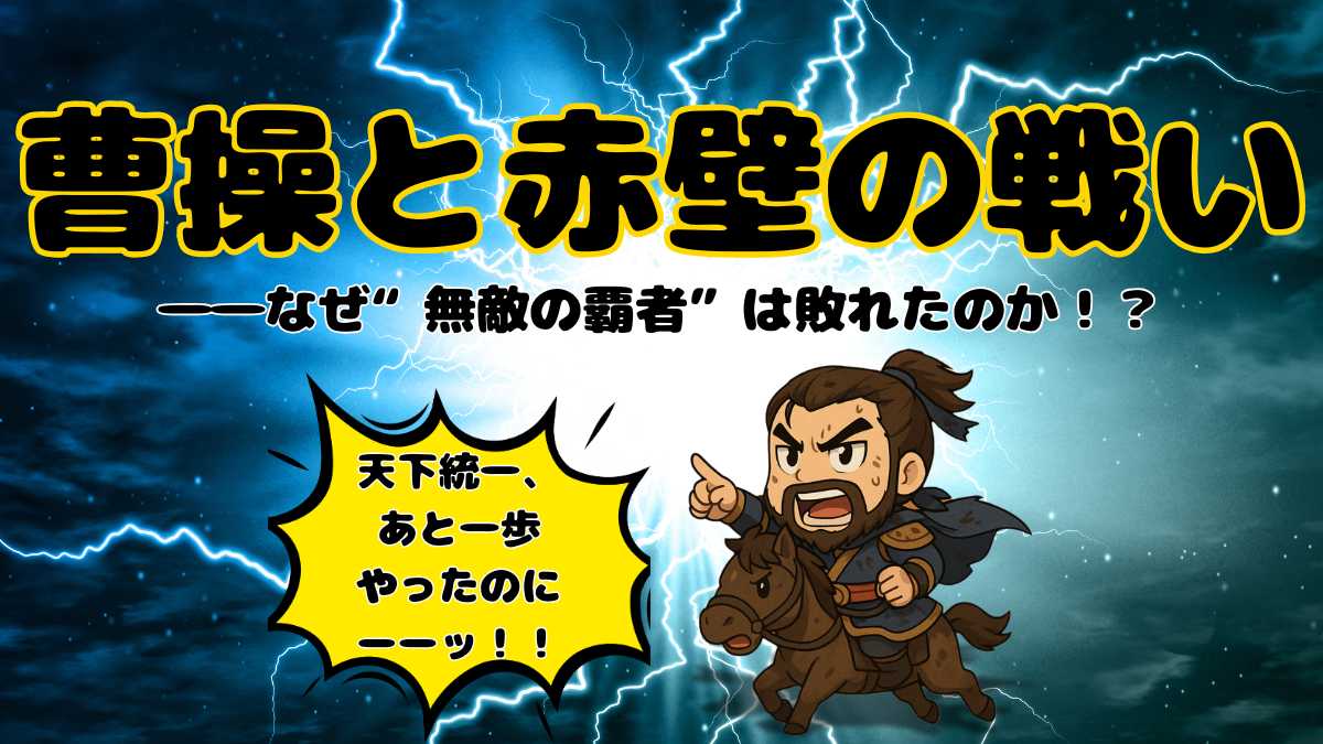 曹操と赤壁の戦い アイキャッチ画像